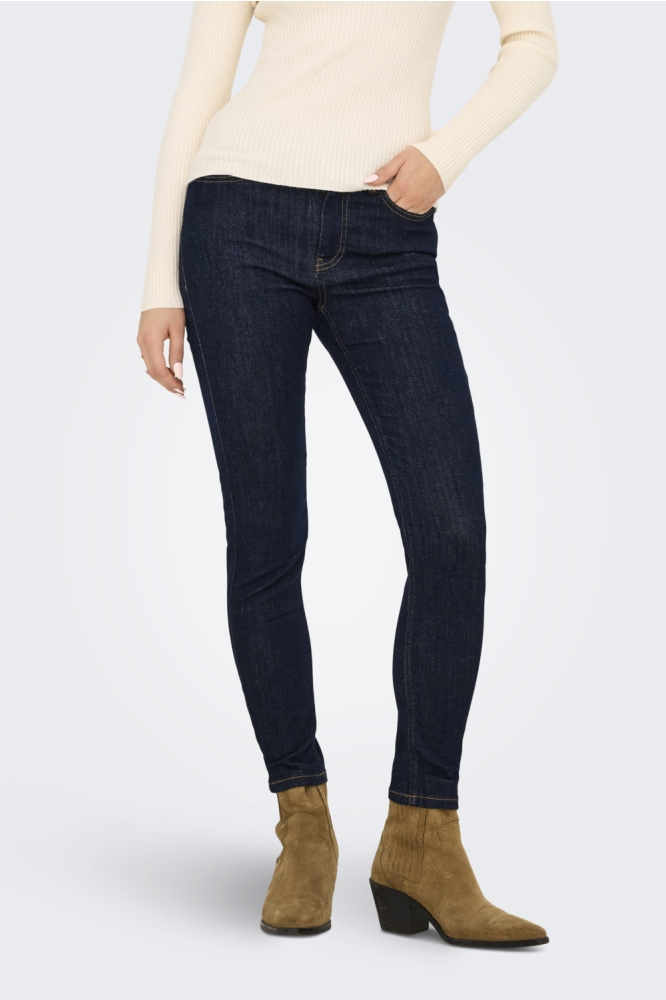 JDYFINA MW SK ANKLE JNS RINSEWA DNM 15354211 Dark Blue Denim/RINSE DARK